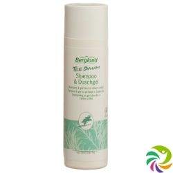 Bergland Teebaum Shampoo und Duschgel Tube 200ml