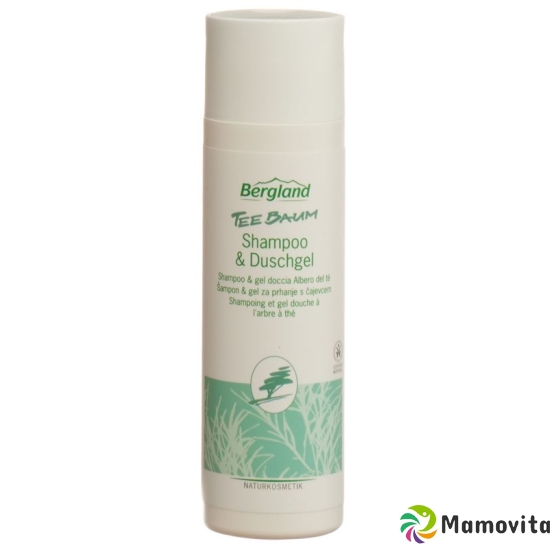 Bergland Teebaum Shampoo und Duschgel Tube 200ml buy online