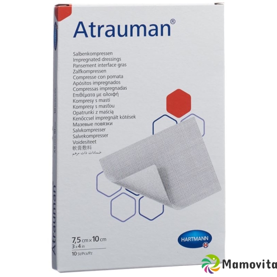 Atrauman Salbenkompressen 7.5x10cm Steril 10 Stück buy online