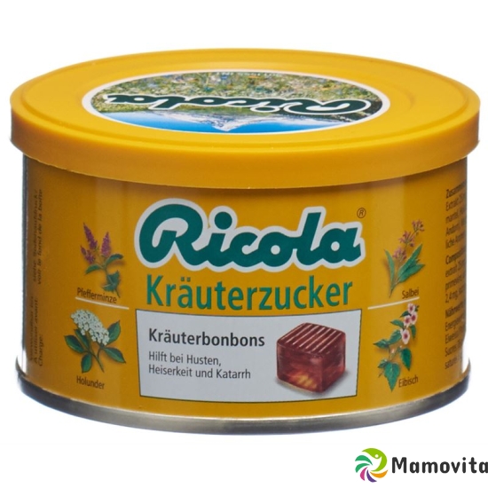 Ricola Kräuterzucker Pastillen 2.5g Dose 100g buy online