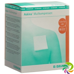 Askina Mullkompresse Steril 7.5cmx7.5cm 25x 2 Stück