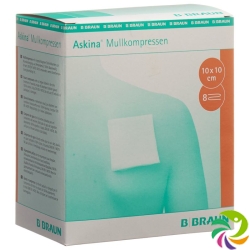 Askina Mullkompresse Steril 10cmx10cm 2x 25 Stück