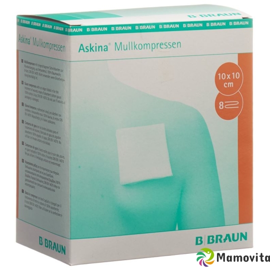 Askina Mullkompresse Steril 10cmx10cm 2x 25 Stück buy online