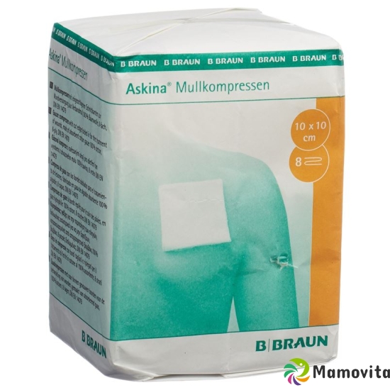 Askina Mullkompresse 10cmx10cm 100 Stück buy online