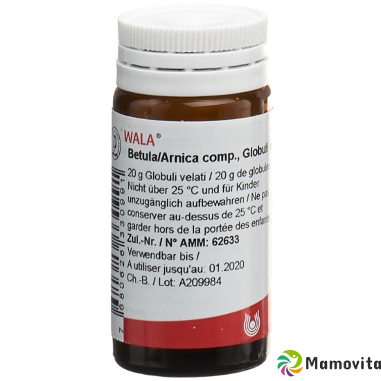 Wala Betula/arnica Comp Globuli 20g buy online