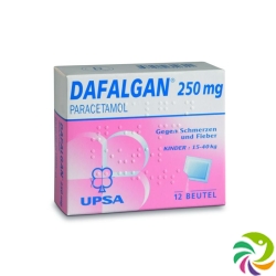 Dafalgan 250mg 12 Beutel