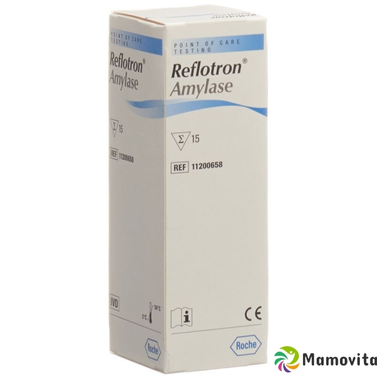 REFLOTRON amylase test strips 15 pcs buy online