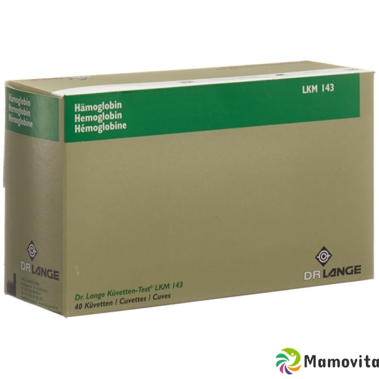 Lange Mini Kuevette Test Haemoglobin 40 Stück Lkm 14 buy online