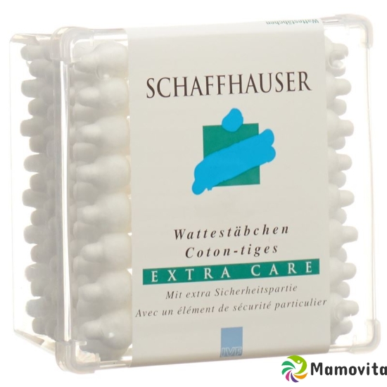 Schaffhauser Wattestächen Baby Extra Care 56 Stück buy online