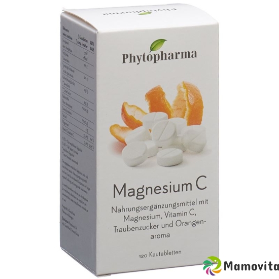 Phytopharma Magnesium C Kautabletten 120 Stück buy online