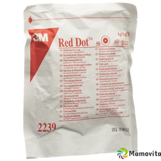 3M Red Dot Ekg Elekt Micropore Erwachsene Rund 50 Stück buy online