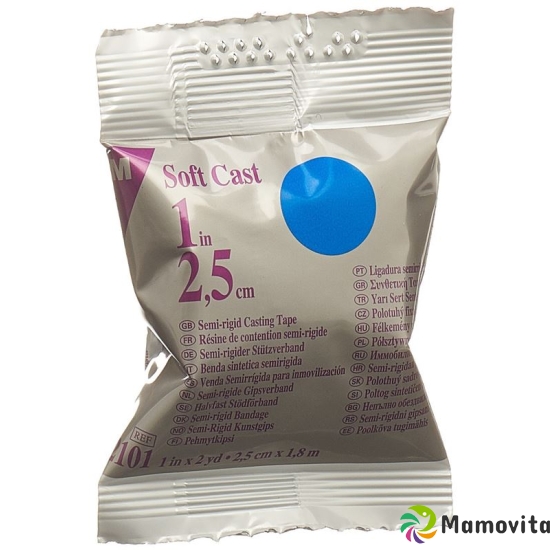 3M Scotchcast Softcast 2.5cmx1.8m Blue buy online