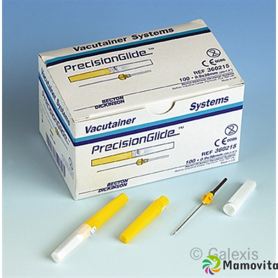 Vacutainer Kanüle 20g 0.9x38mm Gelb 100 Stück buy online