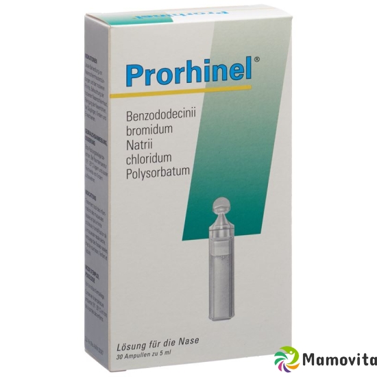 Prorhinel Lösung 30 Ampullen 5ml buy online