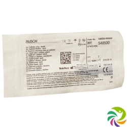 Rüsch Catheter Plug Blue Blunt Conical Sterile