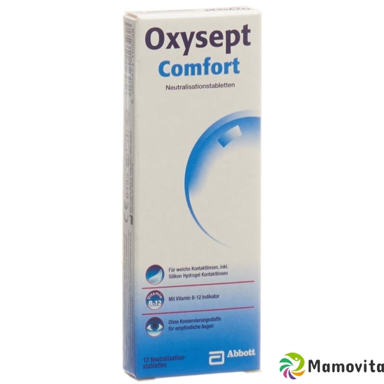 Oxysept Comfort Neutralisationstabletten 12 Stück buy online