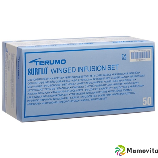 Terumo Surflo Perfusionsbesteck mit Flügelkanüle 25g 0.5x19mm Orange 50 Stück buy online