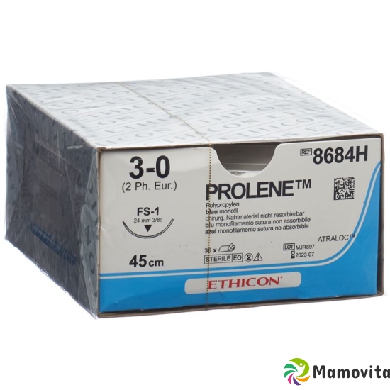 Prolene 45cm Blau 3-0 Fs-1 36 Stück buy online