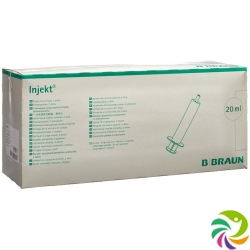 Braun Injektionsspritze 20ml Luer 2-teilig Exzentrisch 100 Stück