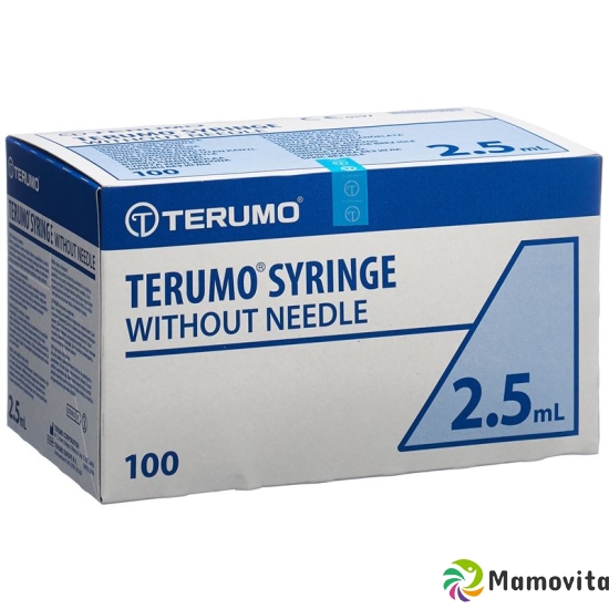 Terumo Injektionsspritzen 3-teilig 2.5ml Zentrisch 100 Stück buy online