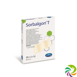 Sorbalgon T Tamponaden Streifen 2g/30cm Beutel 5 Stück