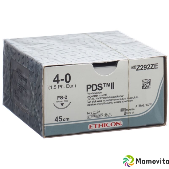 Pds II 45cm Ungefaerbt 4-0 Fs-2s 24 Stück buy online