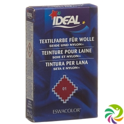 Ideal Wolle Color No01 Rot 30g