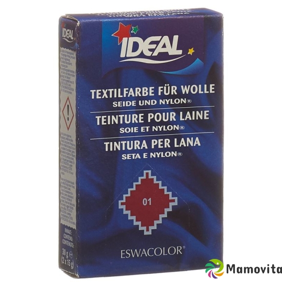 Ideal Wolle Color No01 Rot 30g buy online