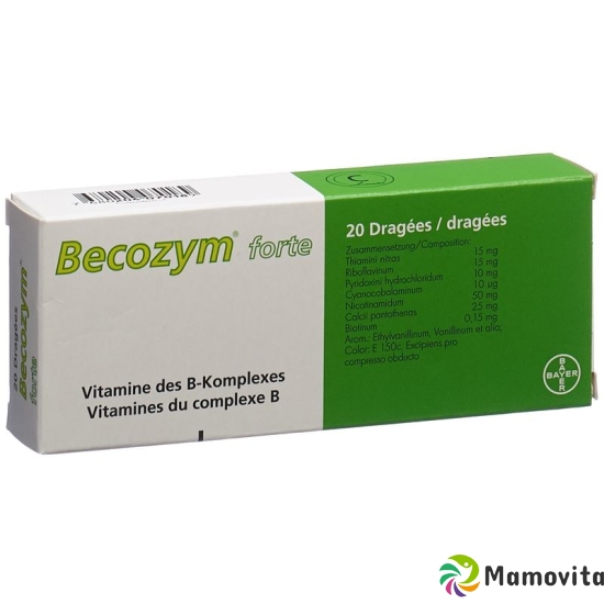 Becozym Forte 20 Dragees buy online