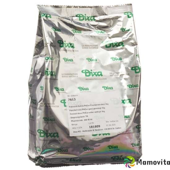 Dixa Foeniculi Dulcis Fructus Elect Pheur 1kg buy online