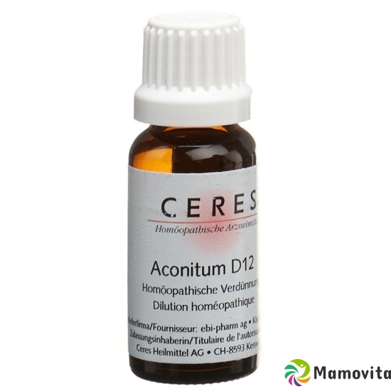 Ceres Aconitum D 12 Dilution 20ml buy online