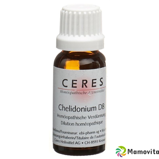 Ceres Chelidonium D 8 Dilution 20ml buy online