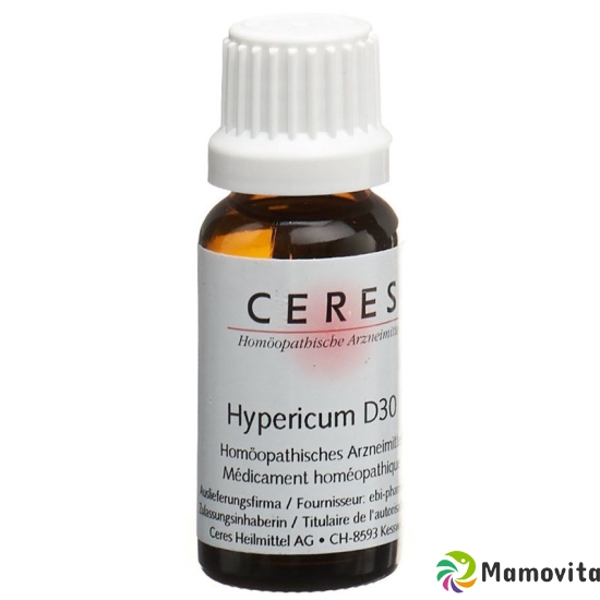 Ceres Hypericum D 30 Dilution 20ml buy online