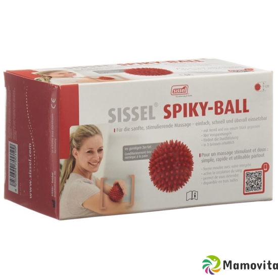 Sissel Igelbaelle 9cm Rot 2 Stück buy online