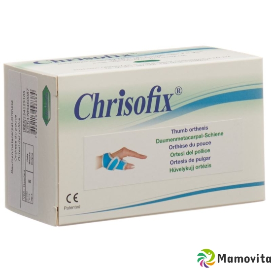 Chrisofix thumb metacarpal splint S left buy online