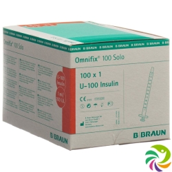 Braun Omnifix 100 Insulin 1ml Solo L 100 Stück