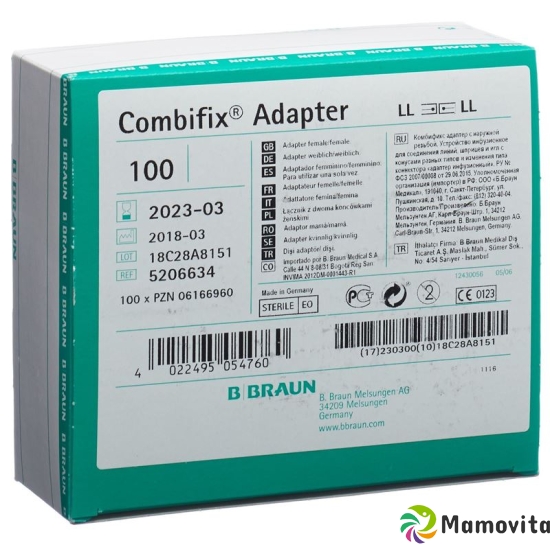 Combifix Adapter Weiblich/weiblich 100 Stück buy online