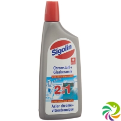 Sigolin 2 in 1 Chromstahl + Glaskeramik 250ml