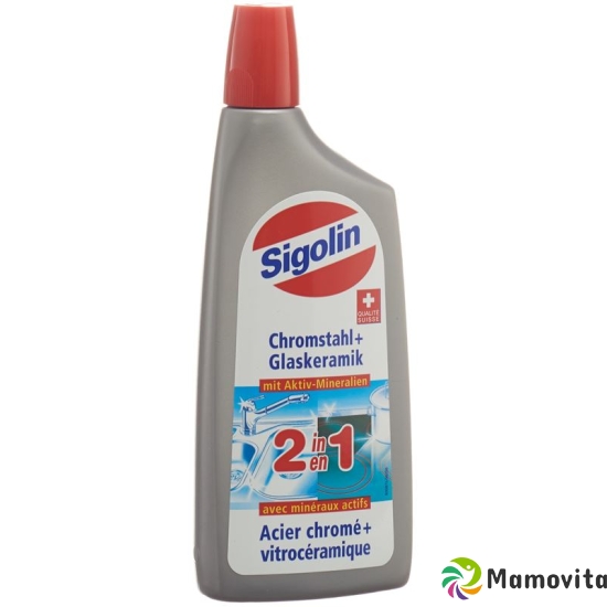 Sigolin 2 in 1 Chromstahl + Glaskeramik 250ml buy online