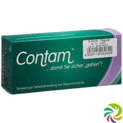 Contam Vaginaltampon 26mm Regular 5 Stück