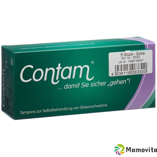 Contam Vaginaltampon 33mm Extra 5 Stück buy online