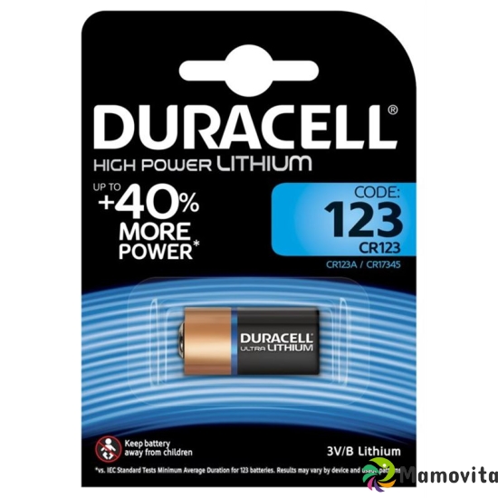 Duracell Batt Foto Ultra 123 3.0v Blister buy online