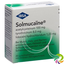 Solmucaine 100mg 20 Lutschtabletten