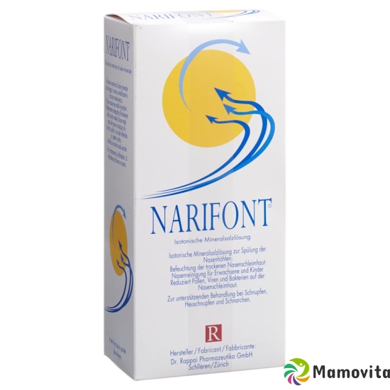 Narifont Isotonische Mineralsalzlösung 500ml buy online