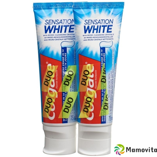 Colgate Sensat White Zahnpasta Duo 2x 75ml buy online