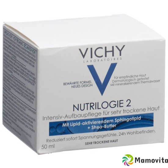 Vichy Nutrilogie 2 Intensive restorative care for very dry skin 50ml buy online