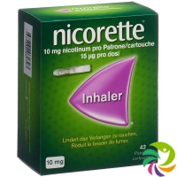 Nicorette 10mg 42 Inhaler