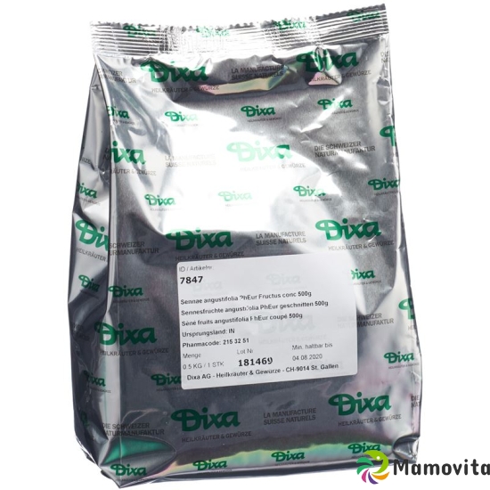 Dixa Sennae Angustif Fruct Conc Pheur 500g buy online