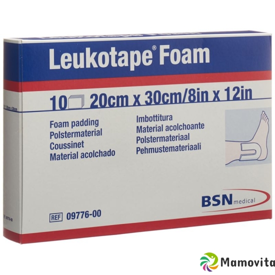 Leukotape Foam Polstermaterial 20x30cm 10 Stück buy online