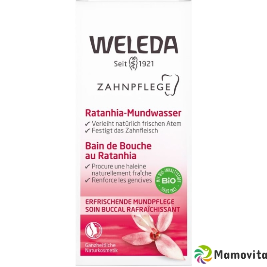 Weleda Ratanhia Mundwasser Konzentrat 50ml buy online